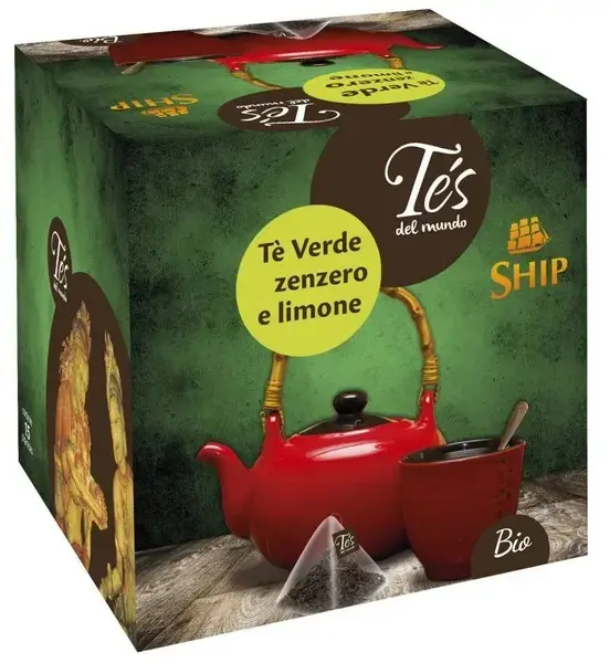 Tè Verde Zenzero e Limone (*contiene allergeni)